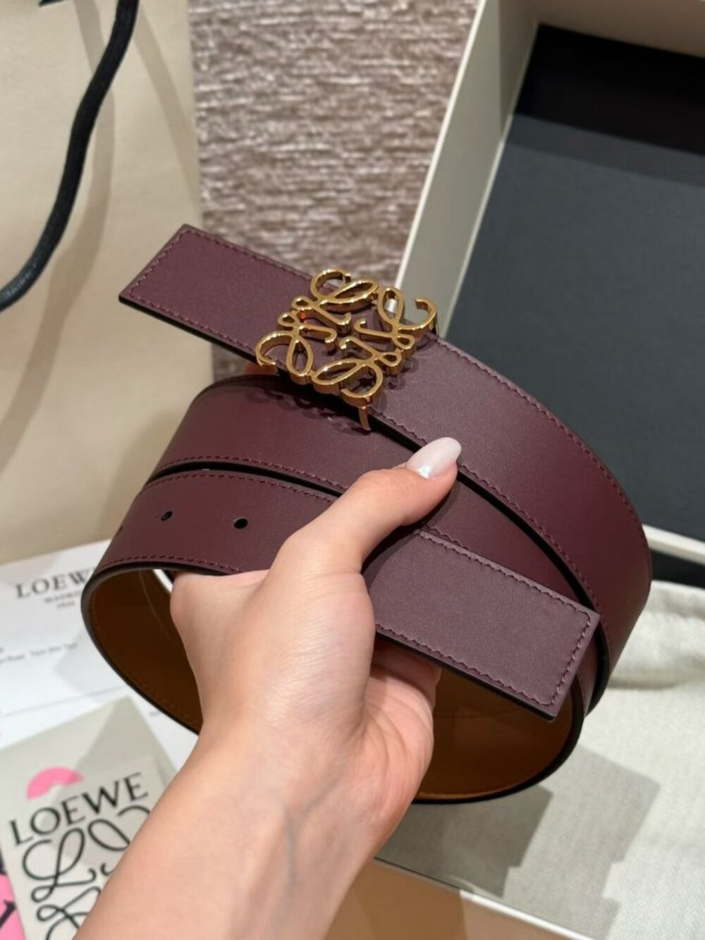 Loewe Women's belt size 90